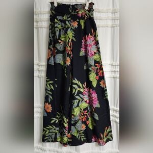 Bnwt, Anthropologie,Patrons of Peace, Sohia Palazzo Wide Legged Trousers.
